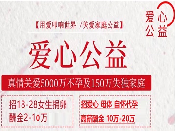 洞头捐卵助孕生子 爱心志愿者招募
